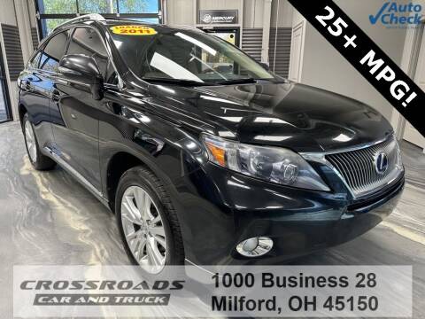 2011 Lexus RX 450h for sale at Crossroads Car & Truck in Milford OH