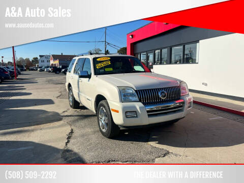 2009 Mercury Mountaineer for sale at A&A Auto Sales in Fairhaven MA