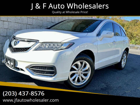 2017 Acura RDX for sale at J & F Auto Wholesalers in Waterbury CT