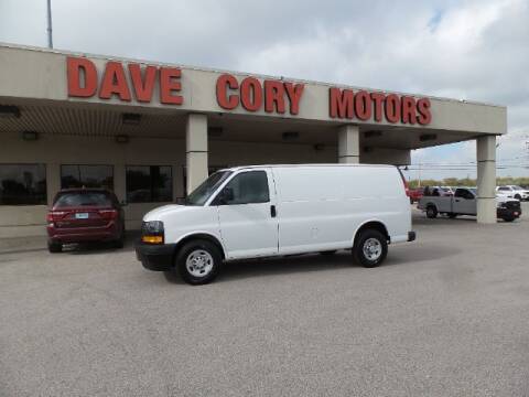 2019 Chevrolet Express Cargo for sale at DAVE CORY MOTORS in Houston TX