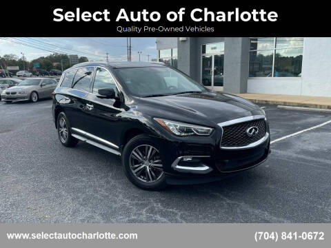 2017 Infiniti QX60 for sale at Select Auto of Charlotte in Matthews NC