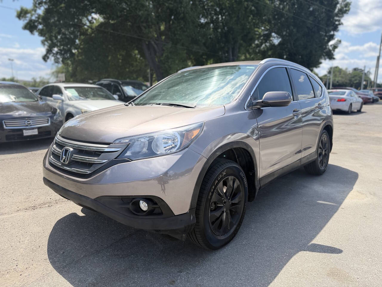 Pewter 2012 Honda CR-V EX-L AWD EX-L 4dr SUV 1