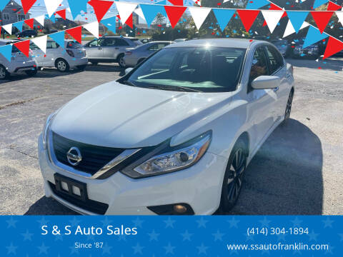 2018 Nissan Altima for sale at S & S Auto Sales in Franklin WI