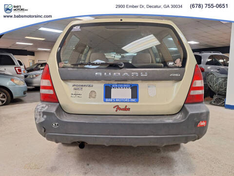 2003 Subaru Forester X