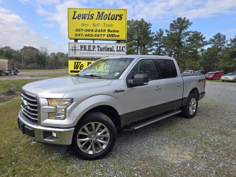 2017 Ford F-150 for sale at Lewis Motors LLC in Deridder LA