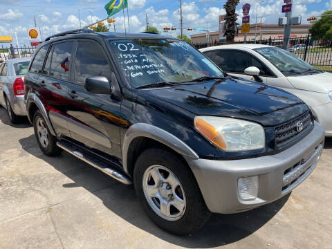 2002 Toyota RAV4 for sale at Buy-Fast Autos in Houston TX