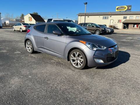 2017 Hyundai Veloster for sale at Riverside Auto Sales & Service in Portland ME