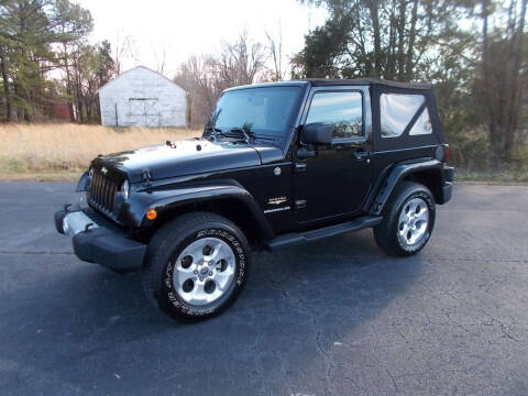 2013 Jeep Wrangler for sale at Carolina Auto Sales in Trinity NC