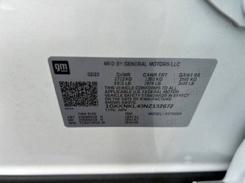 2022 GMC Acadia SLE