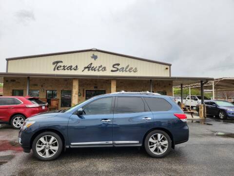 2014 Nissan Pathfinder for sale at Texas Auto Sales in San Antonio TX