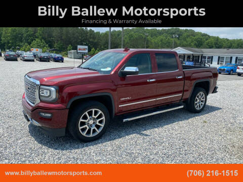 2017 GMC Sierra 1500 for sale at Billy Ballew Motorsports in Dawsonville GA