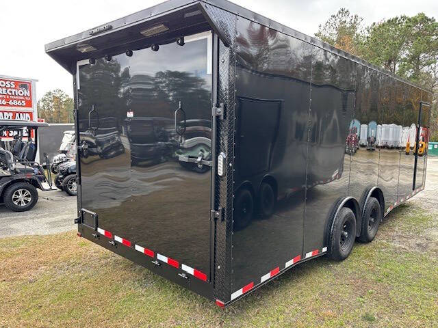 2025 Arising 8.5x24 Enclosed Cargo Race Trailer for sale at Cross Resurrection Golf Carts and Trailers in Rincon, GA