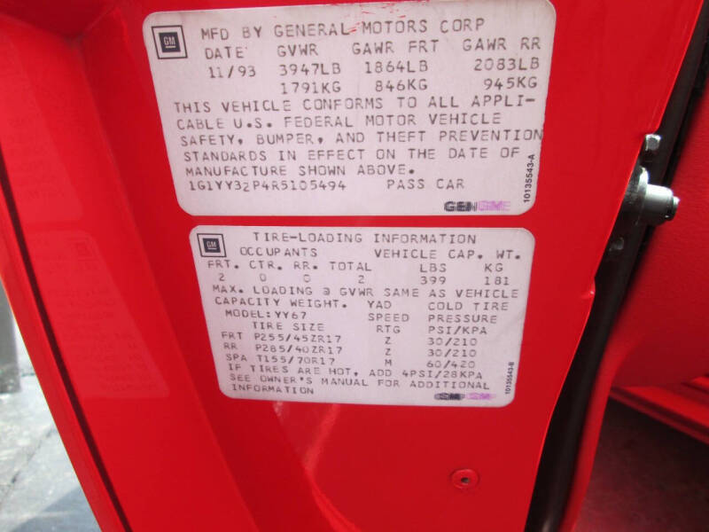 1994 Chevrolet Corvette