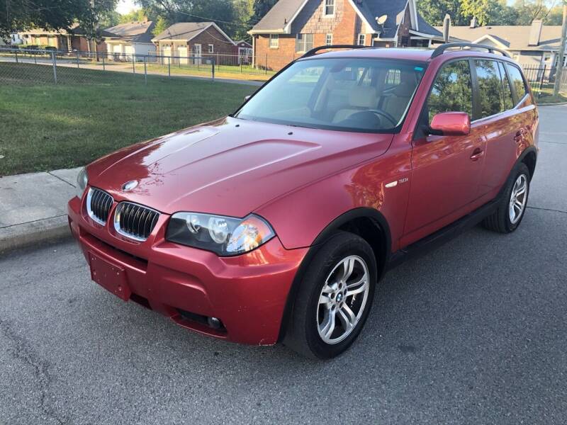 2006 BMW X3 for sale at JE Auto Sales LLC in Indianapolis IN