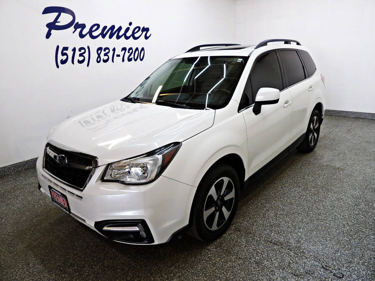 White 2018 Subaru Forester 2.5i Limited AWD 2.5i Limited 4dr Wagon 1