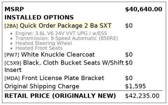 2023 Dodge Durango SXT