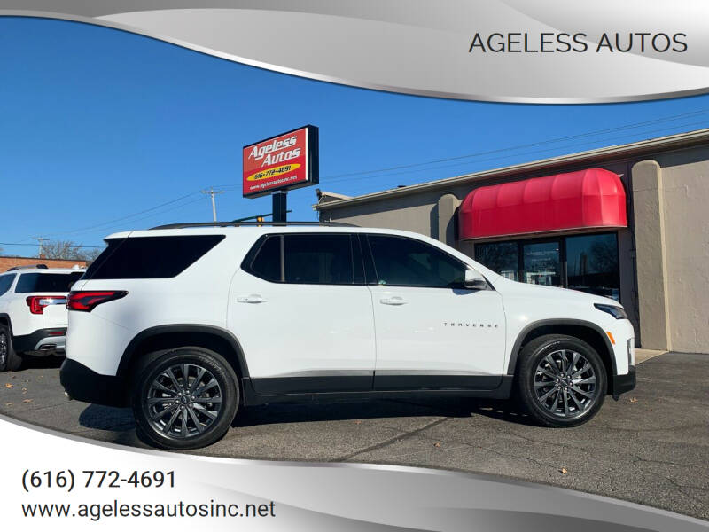 2022 Chevrolet Traverse for sale at Ageless Autos in Zeeland MI