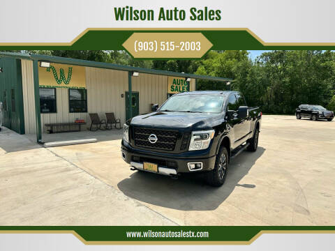 2017 Nissan Titan XD for sale at Wilson Auto Sales in Chandler TX