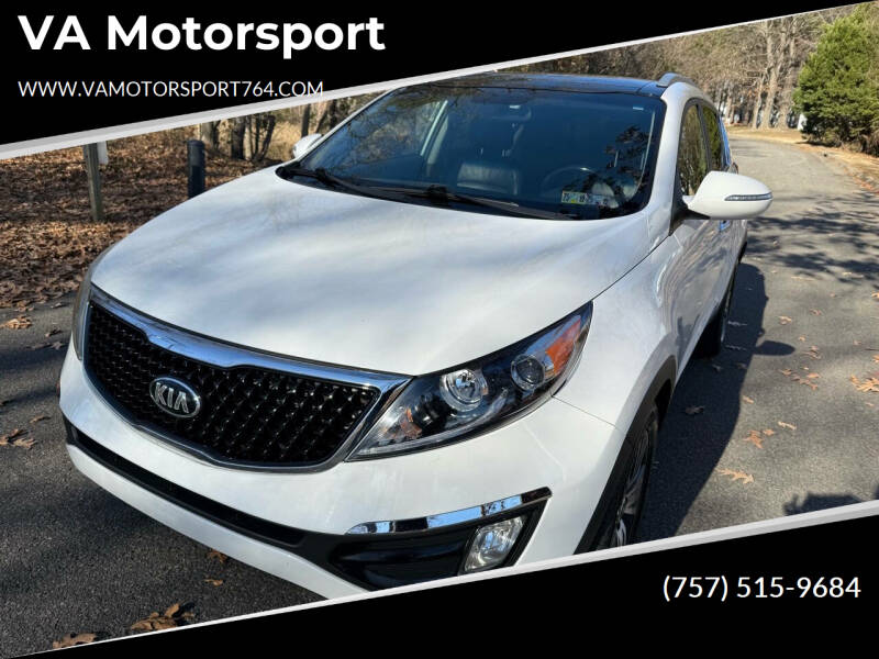 2015 Kia Sportage for sale at VA Motorsport in Chesapeake VA