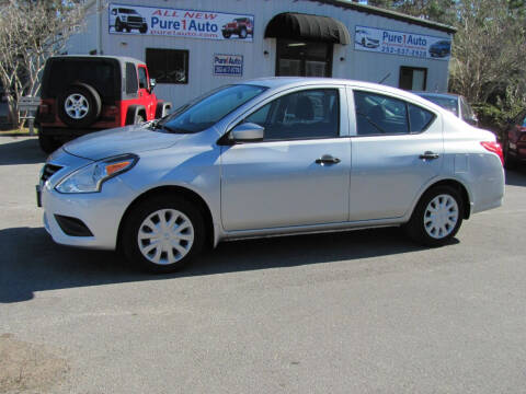 2019 Nissan Versa for sale at Pure 1 Auto in New Bern NC