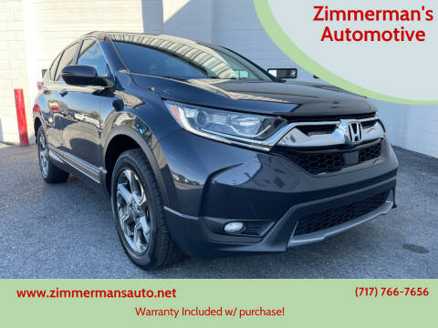 2018 Honda CR-V for sale at Zimmerman's Automotive in Mechanicsburg PA