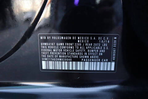 2017 Volkswagen Golf TSI Wolfsburg Edition