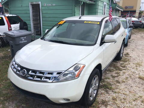 2005 Nissan Murano for sale at Castagna Auto Sales LLC in Saint Augustine FL