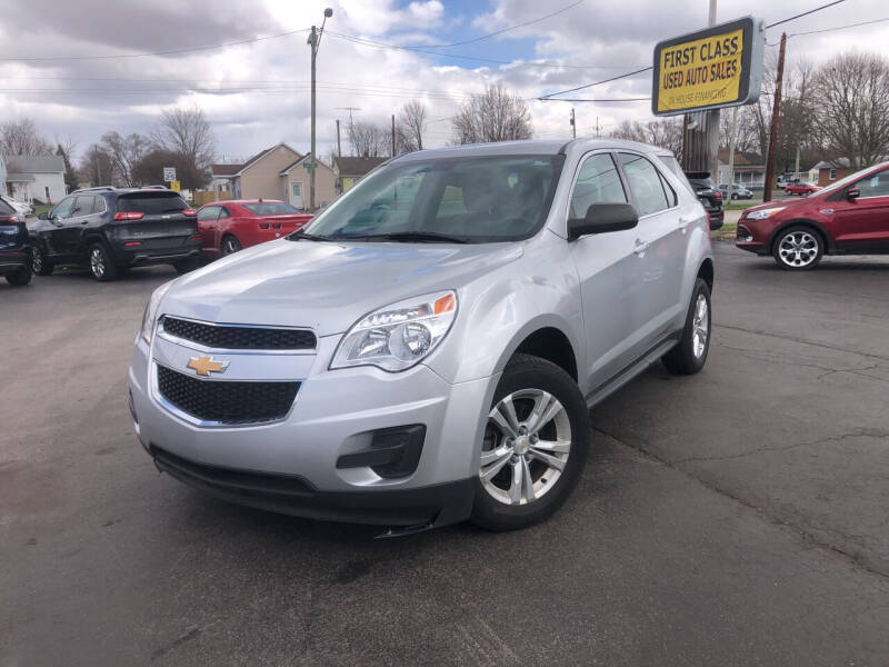 2011 Chevrolet Equinox for sale at First Class Auto Sales in Fostoria OH