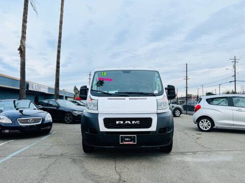 2019 RAM ProMaster for sale at Okaidi Auto Sales in Sacramento CA
