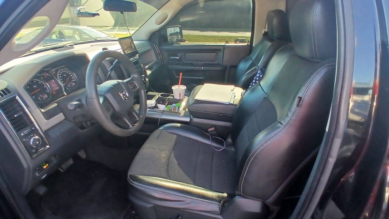Black 2012 Ram 1500 Express 4x2 Express 2dr Regular Cab 6.3 ft. SB Pickup 4