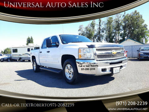 2012 Chevrolet Silverado 1500 for sale at Universal Auto Sales Inc in Salem OR