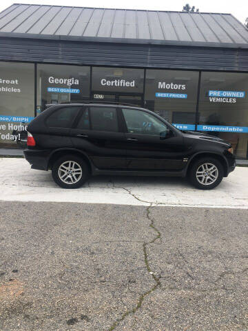 2004 BMW X5 for sale at Georgia Certified Motors in Stockbridge GA