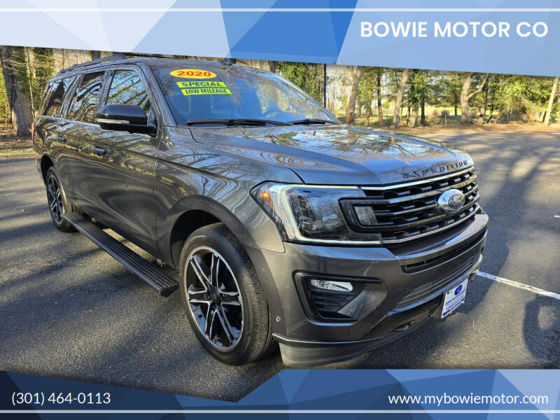 2020 Ford Expedition MAX for sale at Bowie Motor Co in Bowie MD