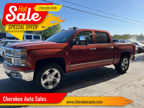 2015 Chevrolet Silverado 1500 for sale at Cherokee Auto Sales in Acworth GA