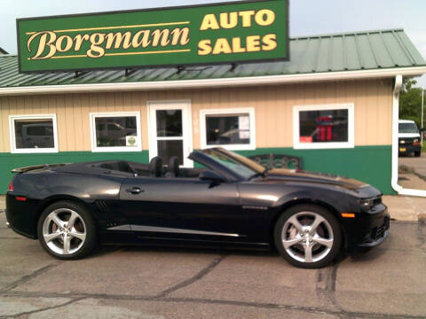2015 Chevrolet Camaro for sale at Borgmann Auto Sales in Norfolk NE