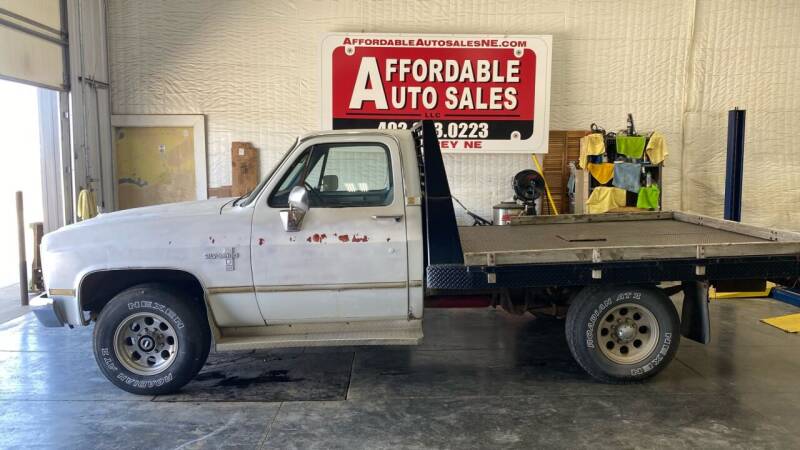 1985 Chevrolet C/K 20 Series for sale at Affordable Auto Sales in Humphrey NE