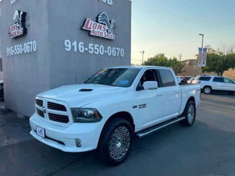 2013 RAM 1500 for sale at LIONS AUTO SALES in Sacramento CA