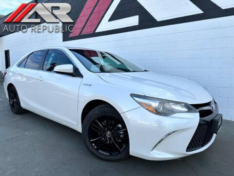 2015 Toyota Camry Hybrid for sale at Auto Republic Fullerton in Fullerton CA