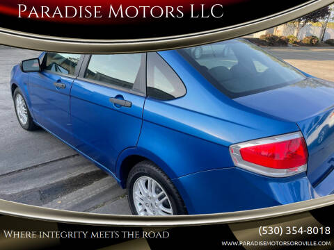 2010 Ford Focus for sale at Paradise Motors LLC in Paradise CA