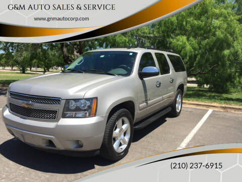 2008 Chevrolet Suburban for sale at G&M AUTO SALES & SERVICE in San Antonio TX