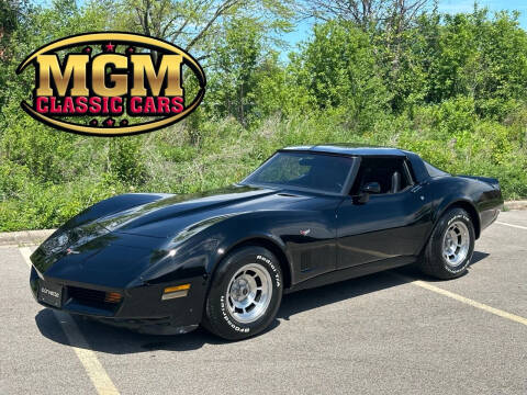 1981 Chevrolet Corvette for sale at MGM CLASSIC CARS in Addison IL