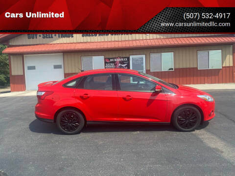 2013 Ford Focus for sale at Cars Unlimited in Marshall MN