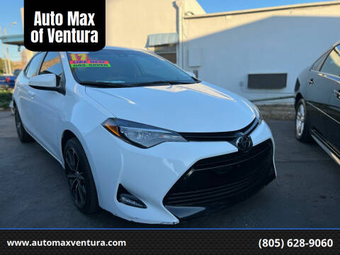 2017 Toyota Corolla for sale at Auto Max of Ventura in Ventura CA