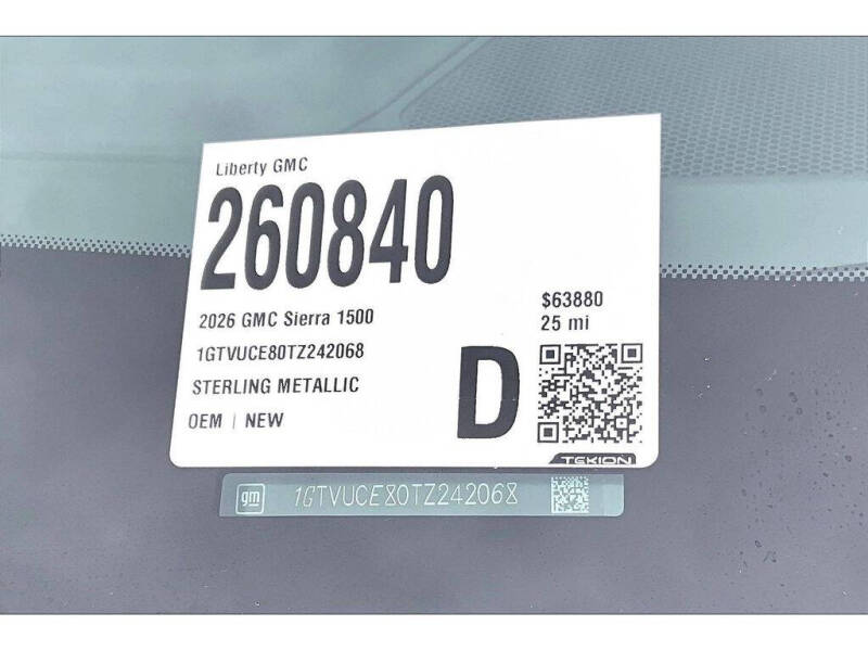 2026 GMC Sierra 1500 Elevation