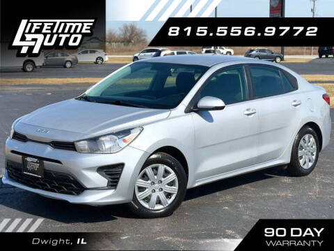 2022 Kia Rio for sale at Lifetime Auto in Dwight IL