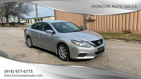 2016 Nissan Altima for sale at Horizon Auto Sales in Raleigh NC