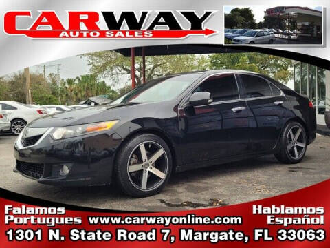 2010 Acura TSX for sale at CARWAY Auto Sales in Margate FL