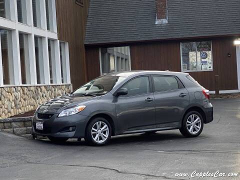 2010 Toyota Matrix for sale at Cupples Car Company in Belmont NH
