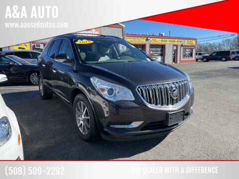 2015 Buick Enclave for sale at A&A AUTO in Fairhaven MA