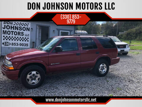 2004 Chevrolet Blazer for sale at DON JOHNSON MOTORS LLC in Lisbon OH